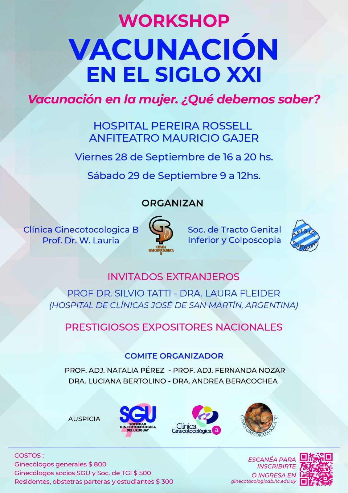 WORKSHOP - Vacunación en el siglo XXI